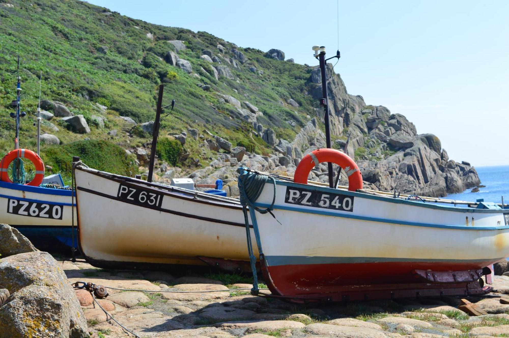 Trengothal Barn Lejlighed Porthcurno Eksteriør billede
