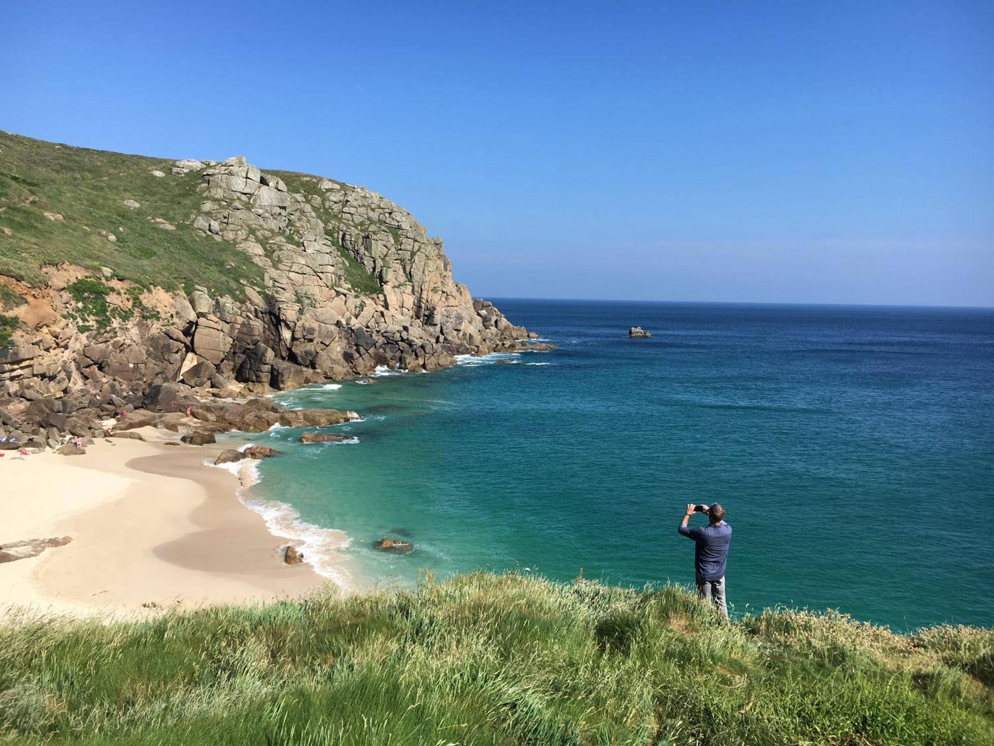 Trengothal Barn Lejlighed Porthcurno Eksteriør billede