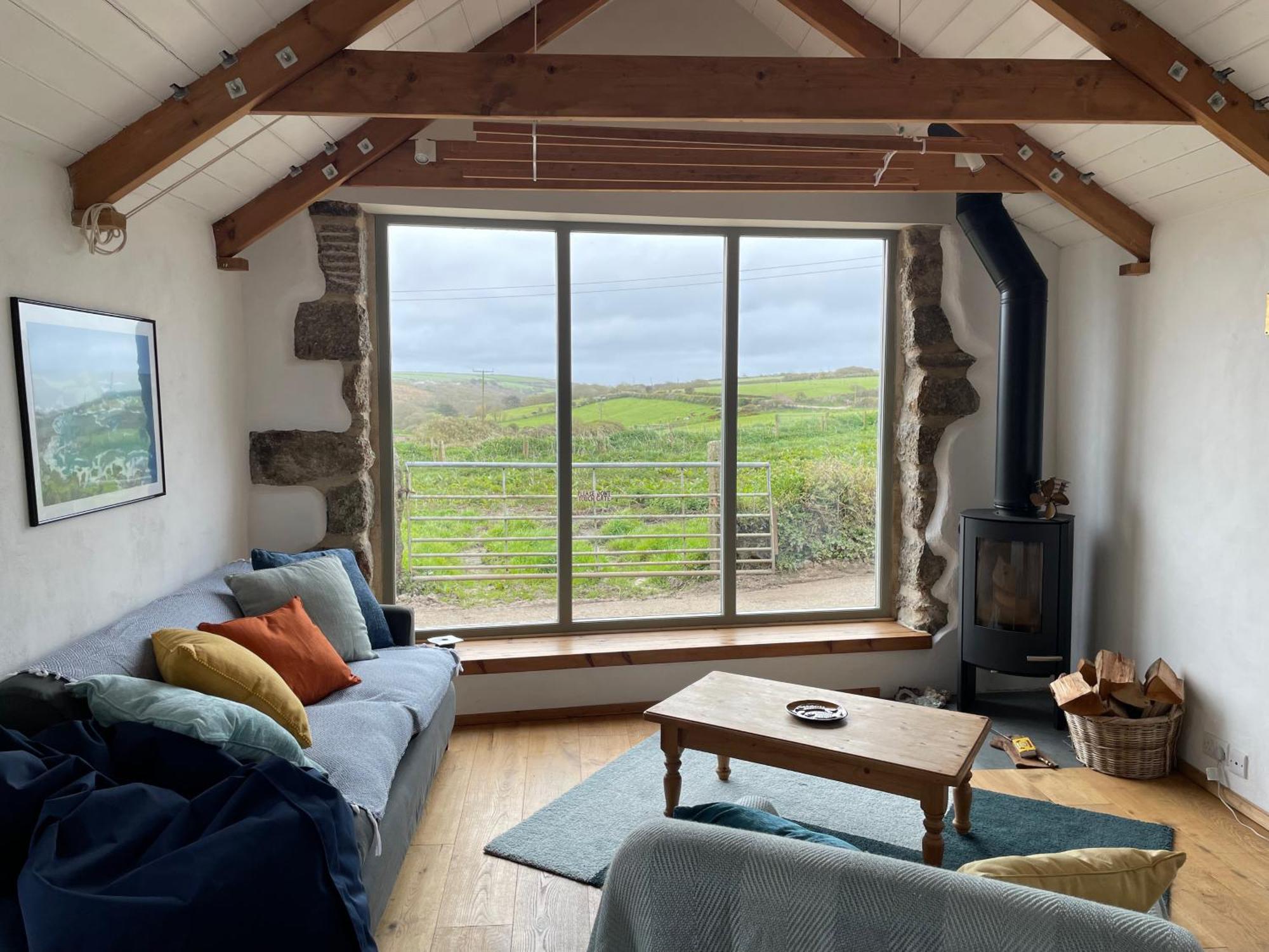 Trengothal Barn Lejlighed Porthcurno Eksteriør billede