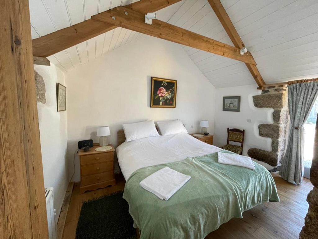 Trengothal Barn Lejlighed Porthcurno Eksteriør billede